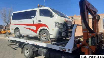 Ambos motorizados fueron trasladados hasta Tránsito /LA PATRIA