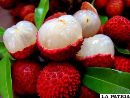 La fruta Lichi tiene una pulpa extremadamente dulce /Infobae
