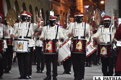 Banda del Colegio Nacional Pichincha de Potosí