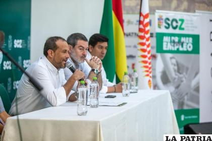 El gobernador de Santa Cruz, Luis Fernando Camacho /EL DEBER