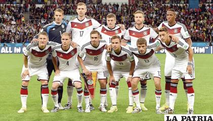 La selección de Alemania es la que tiene más partidos en los Mundiales de Fútbol, 101 en total