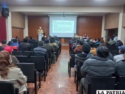 Expositores ratificaron que es necesario el Censo lo más antes posible/LA PATRIA