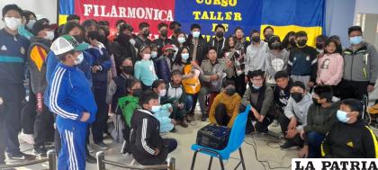 Clausura del taller de guitarra /OFH
