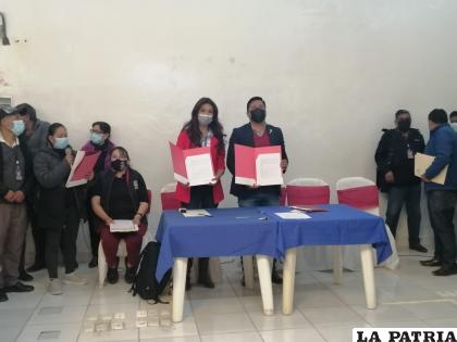 Aduana y Alcaldia efectivizan la devolución de los predios /LA PATRIA