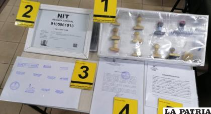  En las intervenciones secuestraron sellos y documentos /Erbol