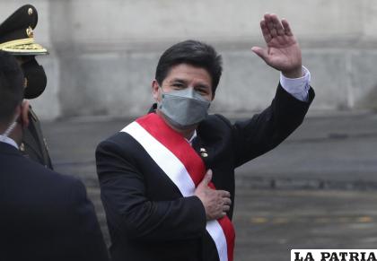 El presidente peruano Pedro Castillo /AP Foto/Guadalupe Pardo