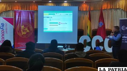 El curso de capacitación estuvo dirigido a microempresarios y futuros emprendedores /LA PATRIA