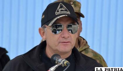 El exministro de Defensa, Luis Fernando López /ERBOL