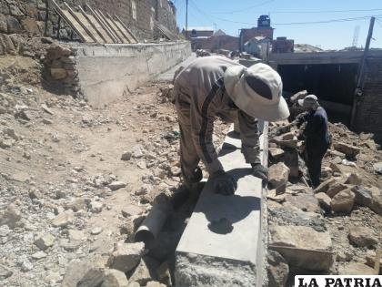 Trabajos en las zonas altas de la ciudad /LA PATRIA