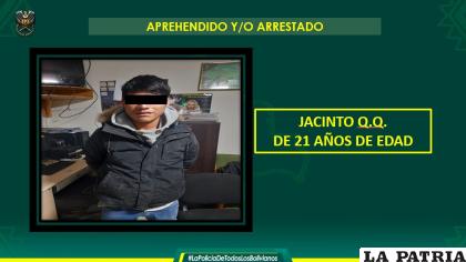 El padrastro agresor fue aprehendido por la Felcc /Policía
