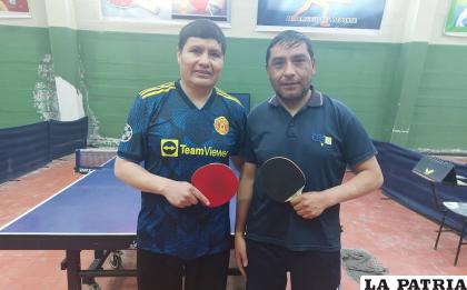 Rubén Delgadillo y Denis Pimentel definieron el título en tenis de mesa /LA PATRIA
