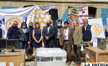 Rotary Club entrega de equipamiento médico al Hospital General /ROTARY