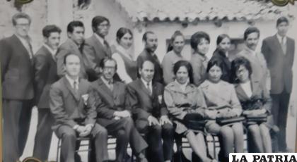 Plantel docente de 1951