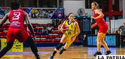 Romina Rodríguez que tiene la experiencia de haber jugado en España, espera con ansias su debut en su nuevo equipo /LA PATRIA