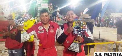 La dupla orureña Estrada-Cabrera celebró a lo grande en Santa Cruz / RR.SS.