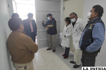 Inspección a la readecuación del Servicio de Oncología del Hospital Obrero /DEFENSORÍA
