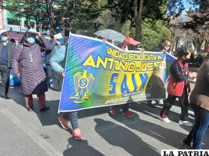 La medida fue para exigir también que el subsidio materno sea en efectivo /LA PATRIA