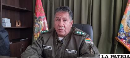 El coronel Valenzuela explicó que indagan las circunstancias en las que fallecieron /LA PATRIA