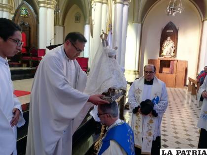 â€œPisadaâ€ de la Virgen de la Asunta /LA PATRIA