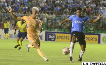 Bolívar ganó de visita a Blooming en la ida 5-0 el 05/03/2023 /APG
