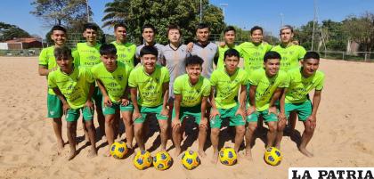 La selección boliviana se preparó en Santa Cruz, ningún orureño fue tomando en cuenta en la nómina final /LA PATRIA