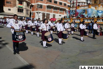 Destreza musical de los alumnos del Colegio â€œWilliam Boothâ€
