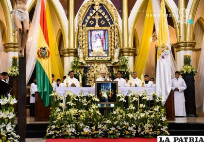 El Te Deum se realizó en la Catedral /GAMO
