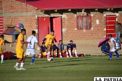 Saldias se convierte en uno de los hombres gol del cuadro orureño /LA PATRIA
