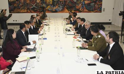 Reunión de alto nivel entre autoridades de Chile y Bolivia /APG