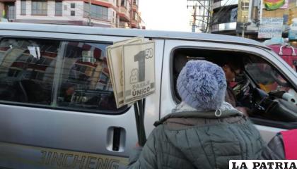 Se implementará una señalética más visible en los vehículos de transporte /Fm Bolivia
