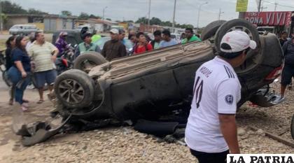 2 muertos y 4 heridos en colisión múltiple devastadora /RRSS