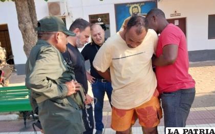 El ciudadano brasilero que fue atrapado en Bolivia /Cortesía