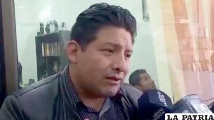 Gobernador de La Paz, Santos Quispe
 /Opinión Bolivia
