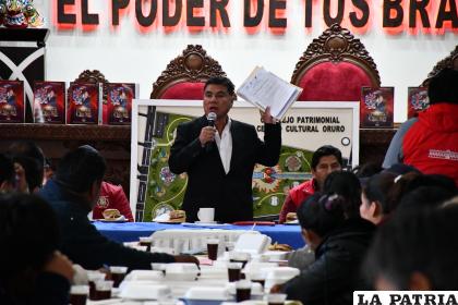 La máxima autoridad del departamento, Johnny Vedia Rodríguez /Cortesía  