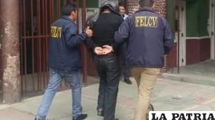 El sujeto fue detenido /Felcv