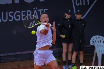 Hugo Dellien no pudo ganar el partido, pero embolsó más de 80 mil dólares /FBT