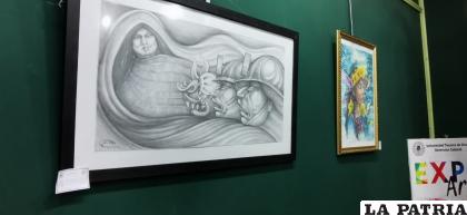 Diversas técnicas en la muestra artística /LA PATRIA