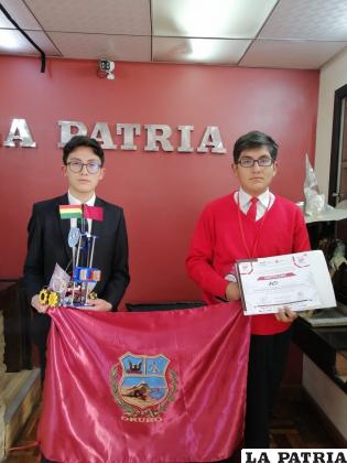 Javier Pacheco y Franz Pacheco representaran a Oruro en el â€œFirst Global Boliviaâ€ /LA PATRIA
