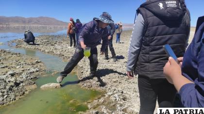 Los líderes ambientales visitaron cada espacio e hicieron un seguimiento al recorrido de sus agua /Cortesía