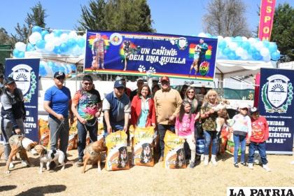 Se concientizó sobre la importancia de los perros en la vida familiar y su desarrollo /Cortesía
