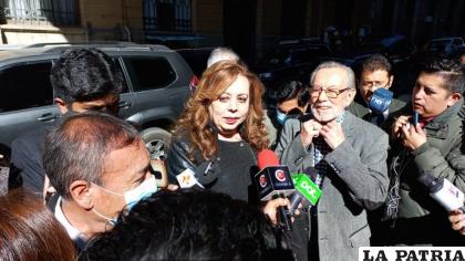 Katia Saucedo, representante de los juristas /LA PATRIA