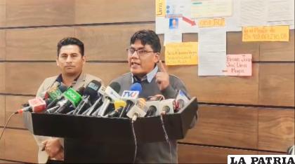Héctor Arce, diputado del Movimiento Al Socialismo 
/LA PATRIA