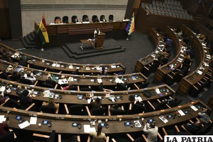 Asambleístas expresaron su rechazo ante la determinación judicial de paralizar las interpelaciones /APG Archivo