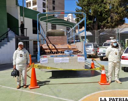El material sustraído está valuado en más de 50 mil dólares 
/Emilio Castillo