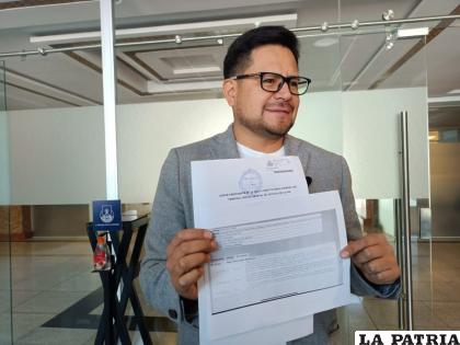 El diputado de Comunidad Ciudadana, Marcelo Pedraza /LA PATRIA