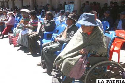 Acto de reapertura de Centros de Atención Legal y Social a favor de las personas con discapacidad