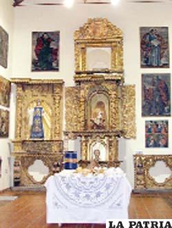 Interior de la iglesia de San Miguel de la Ranchería