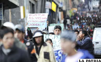 Conflictos en Bolivia se suscitan en su mayoría por el tema económico