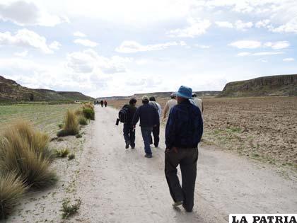 Sector en conflicto en la franja limítrofe Oruro-Potosí, se encuentra pacificado