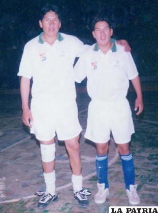 Aldo y Jesús Saavedra en la selección nacional
